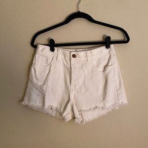 Women’s White Chubbies Shorts (size 4)